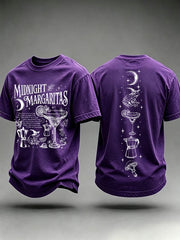 Men's Midnight Margaritas Print Casual T-shirt