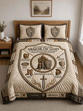Armor Of God 3-Piece Quilted Bedding Set